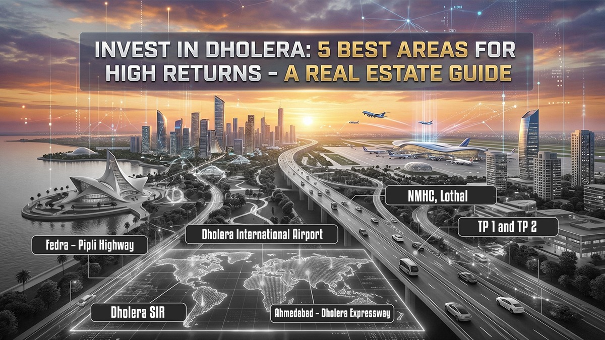 5 Best Areas in Dholera to buy plots for High Returns – A Real Estate Guide
