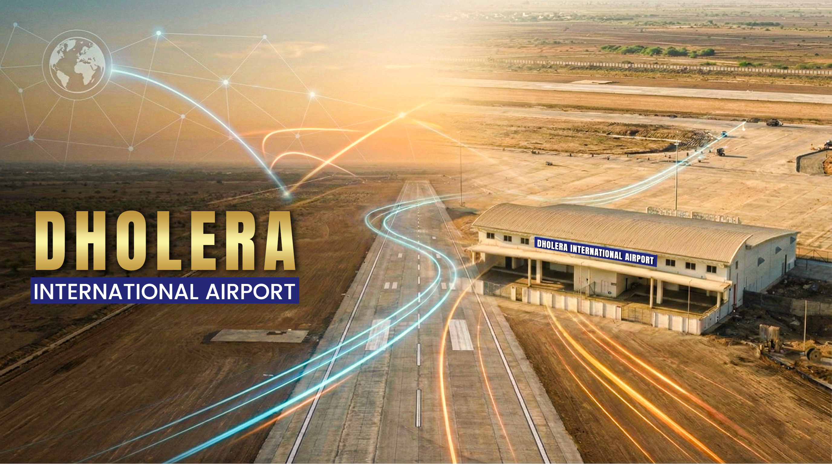 Dholera Airport Banner
